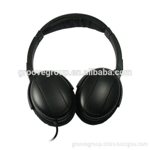 Passive Noise Cancelling headset single pin headset